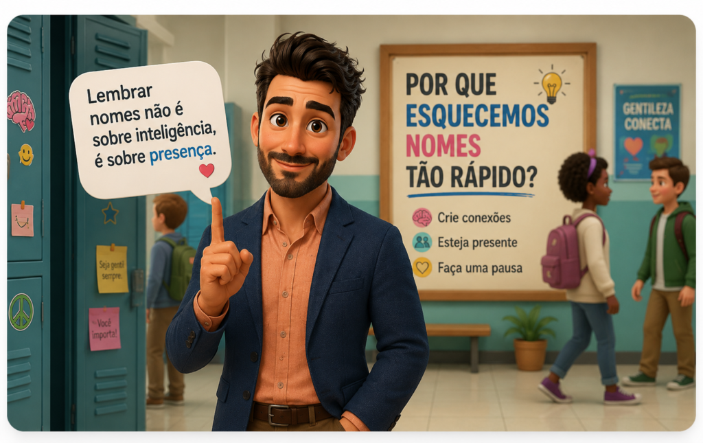 Por que esquecemos nomes tão rápido?
